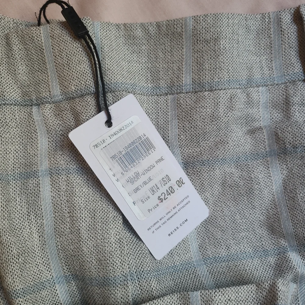 REISS willow short - window pane sz10 [911] - Picture 6 of 6